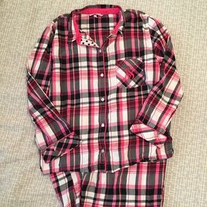 Victoria’s Secret flannel pajama set